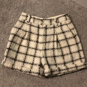 Anine Bing Plaid Shorts.